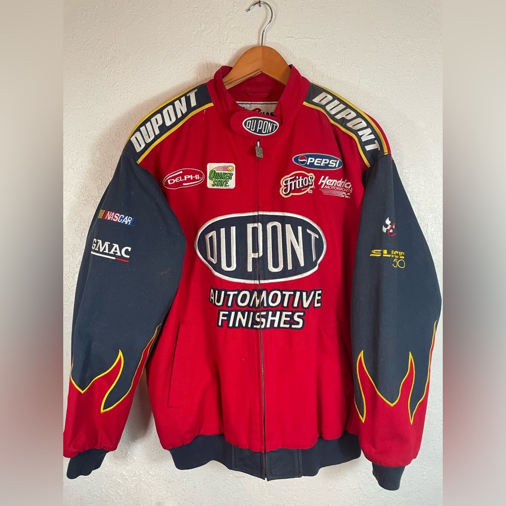 Vintage Chase Authentics Dupont Automotive Racing Jacket